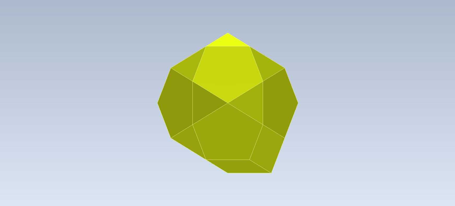 3D CAD基本练习/icosidodecahedron/icosidodecaedro/autodesk Inventor Pro