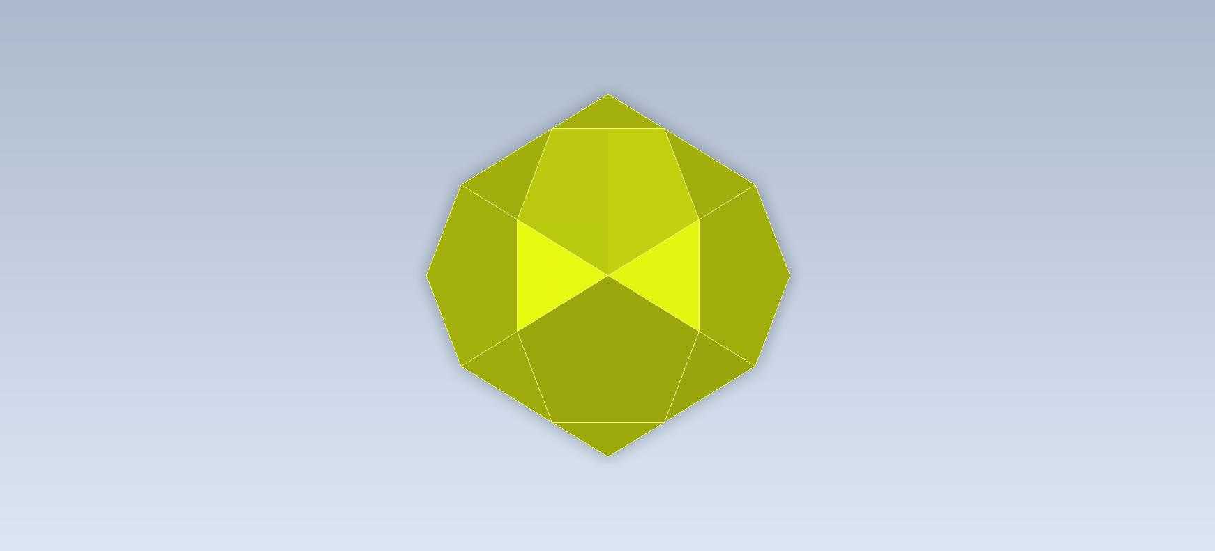 3D CAD基本练习/icosidodecahedron/icosidodecaedro/autodesk Inventor Pro