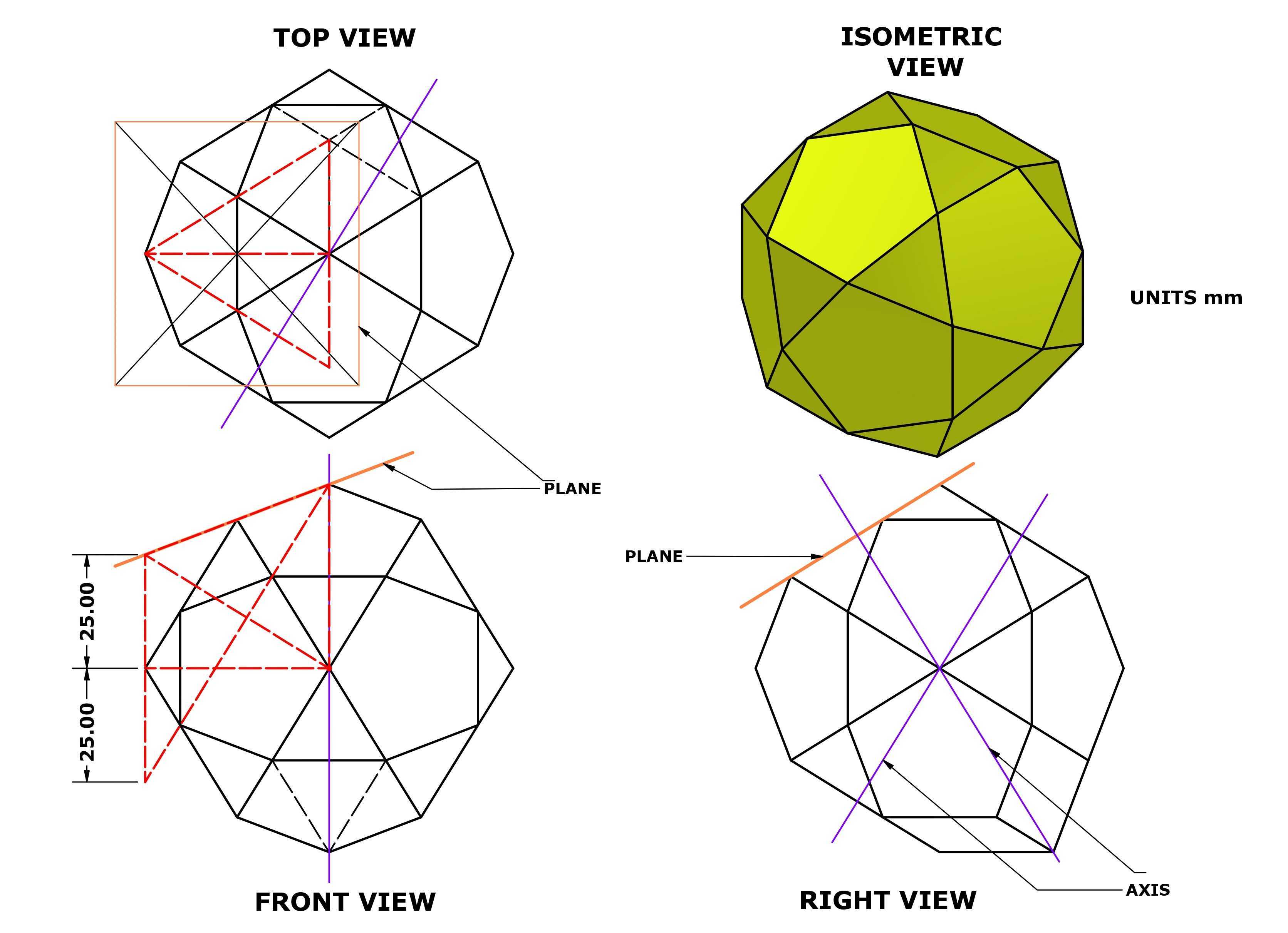 3D CAD基本练习/icosidodecahedron/icosidodecaedro/autodesk Inventor Pro
