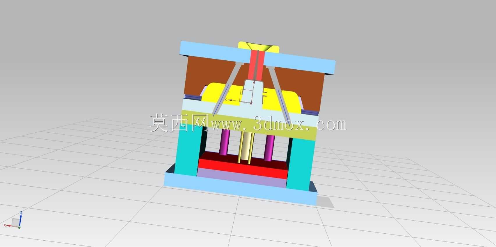 汽车零件的滑块模具