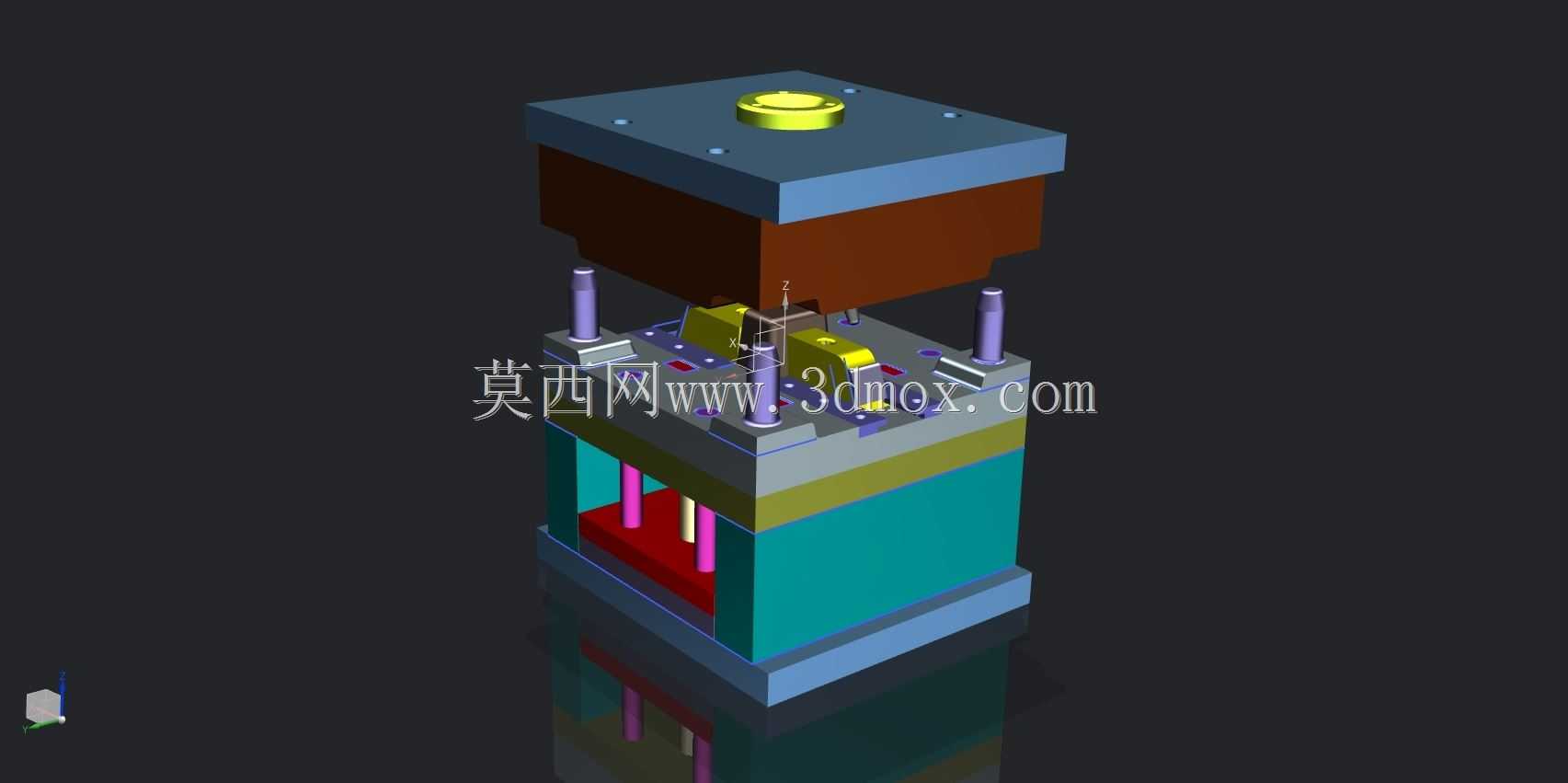 汽车零件的滑块模具