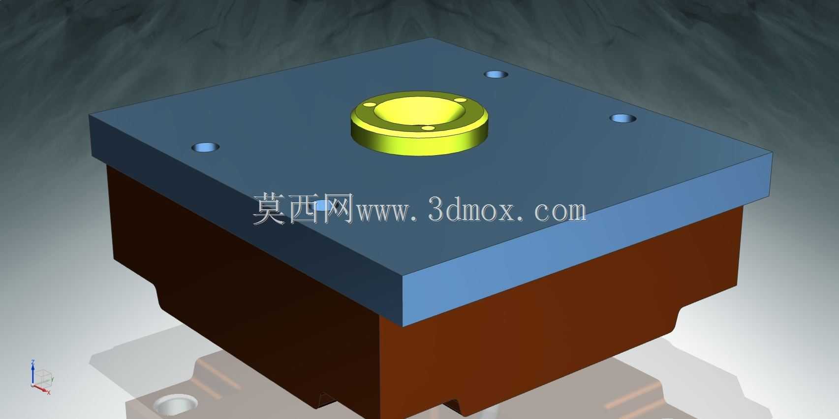 汽车零件的滑块模具