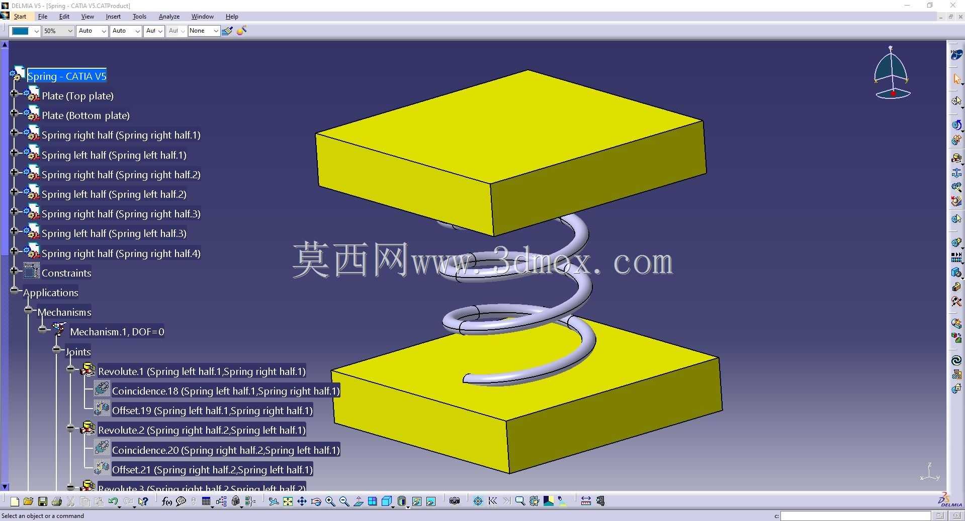  catia v5-���ģ��DMU�еĵ���