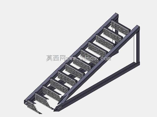 参数化高度楼梯