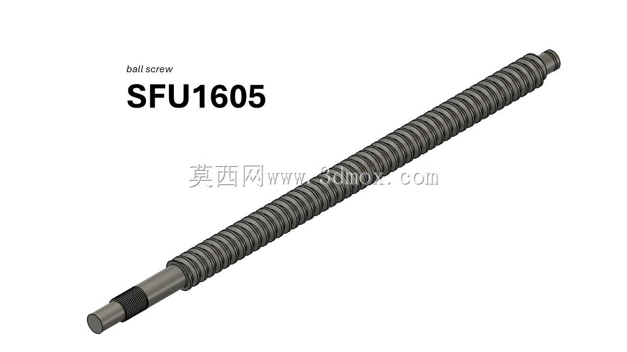  SFU1605���ݶ���Fusion 360�ͺţ� - ���Զ���