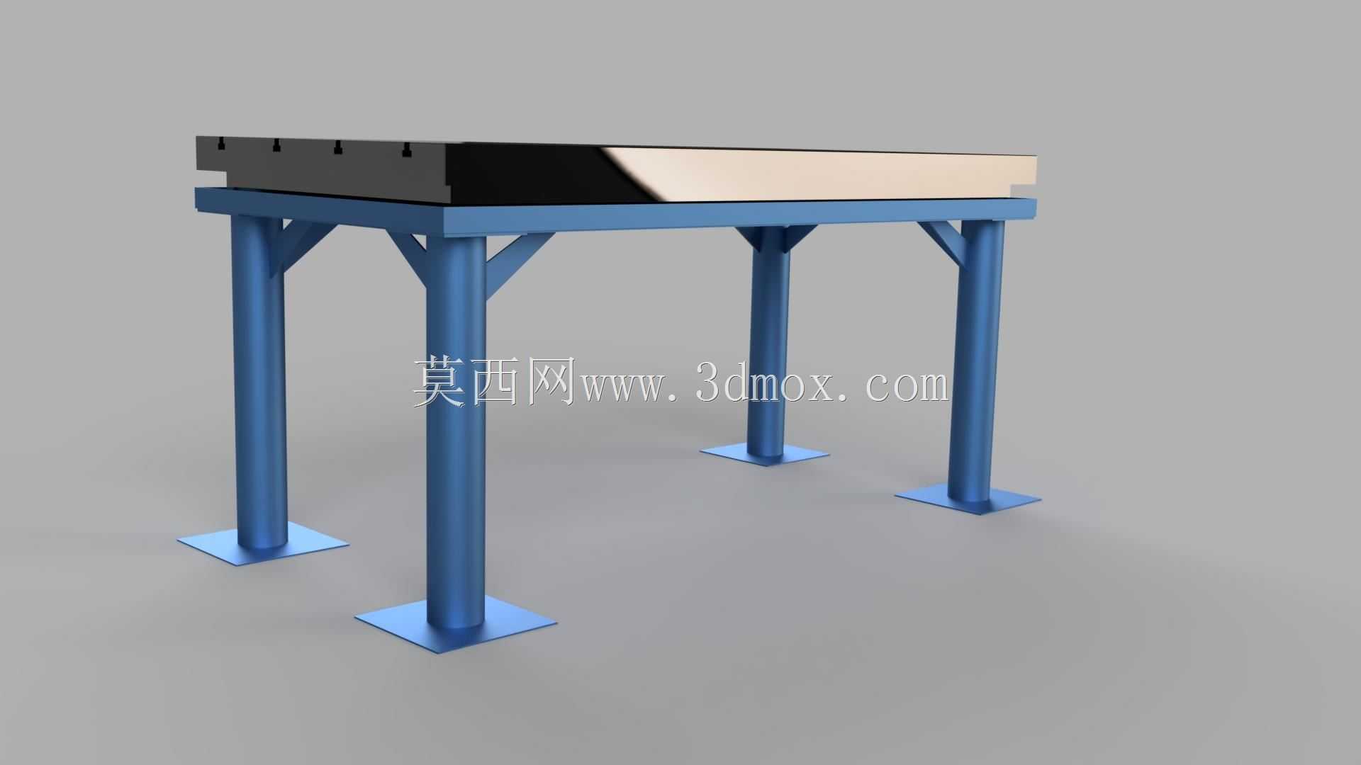�о� T �Ͳ۹���̨���� 4 �� T �Ͳ������壬2m X 1m