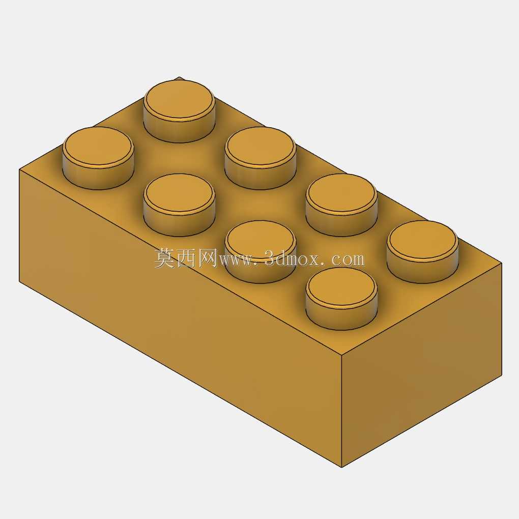 Fusion 360 初学者教程 | 练习 2 设计 2x8 乐高积木