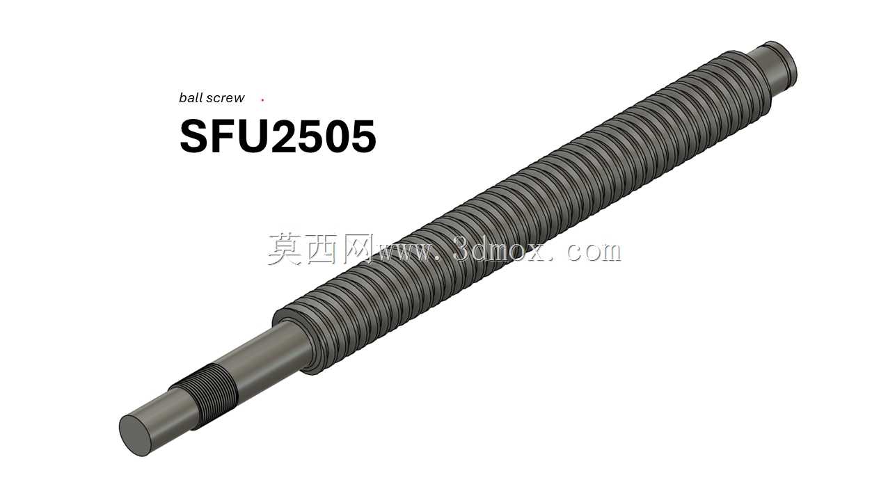  SFU2505���ݶ���Fusion 360�ͺţ� - ���Զ���