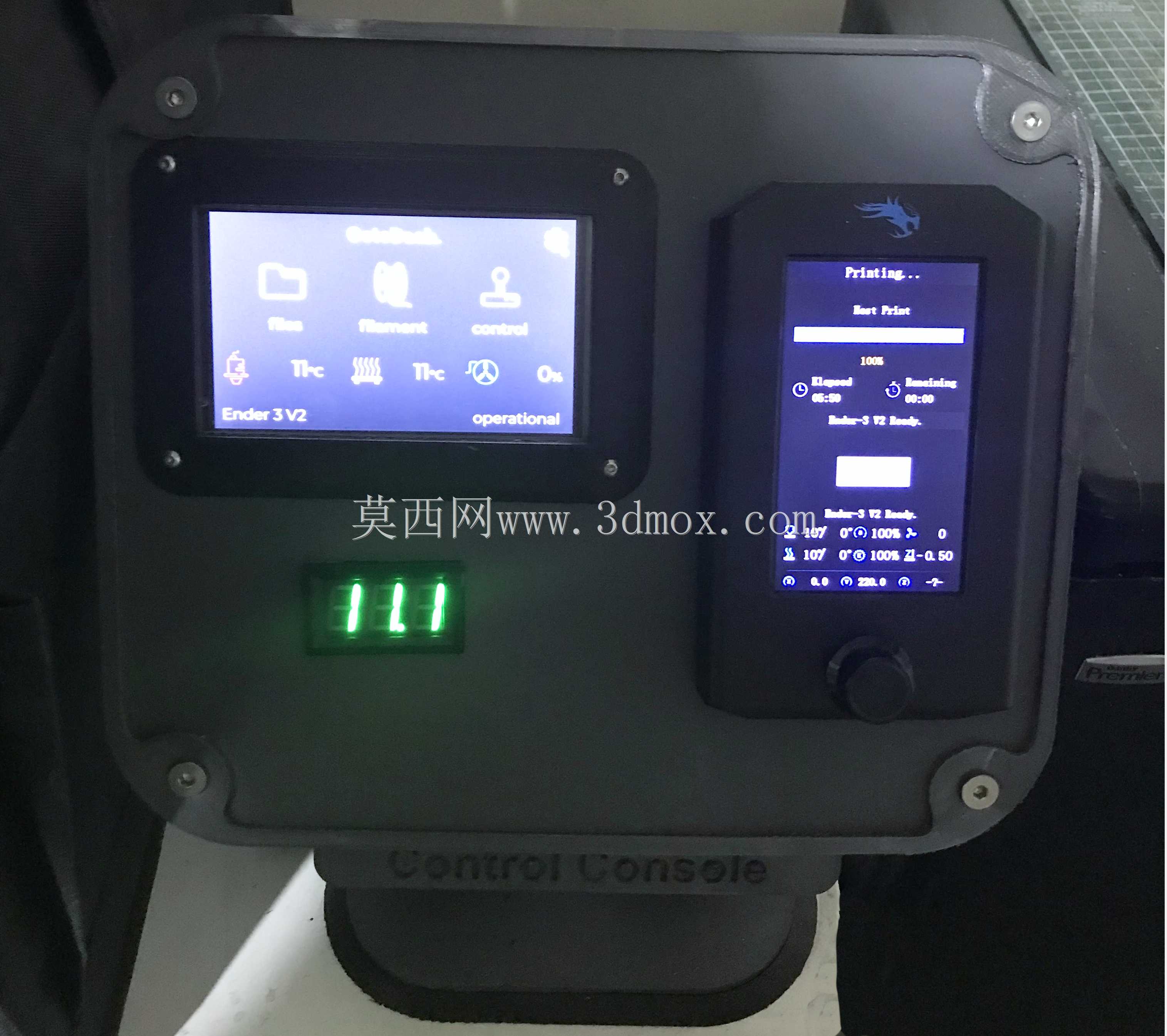  ender3 v2����̨��ʾ