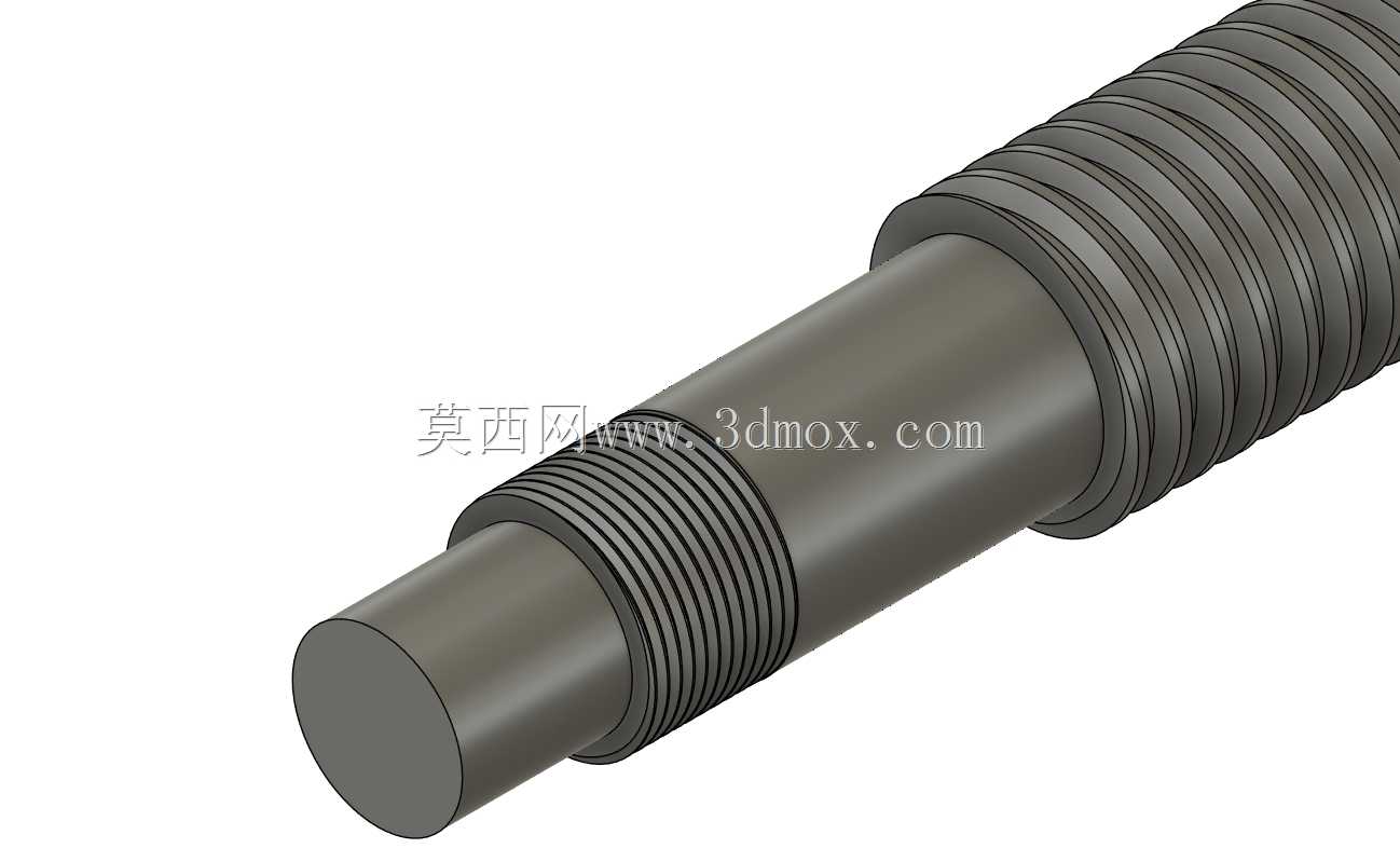 SFU3205球螺钉(Fusion 360型号) - 可自定义