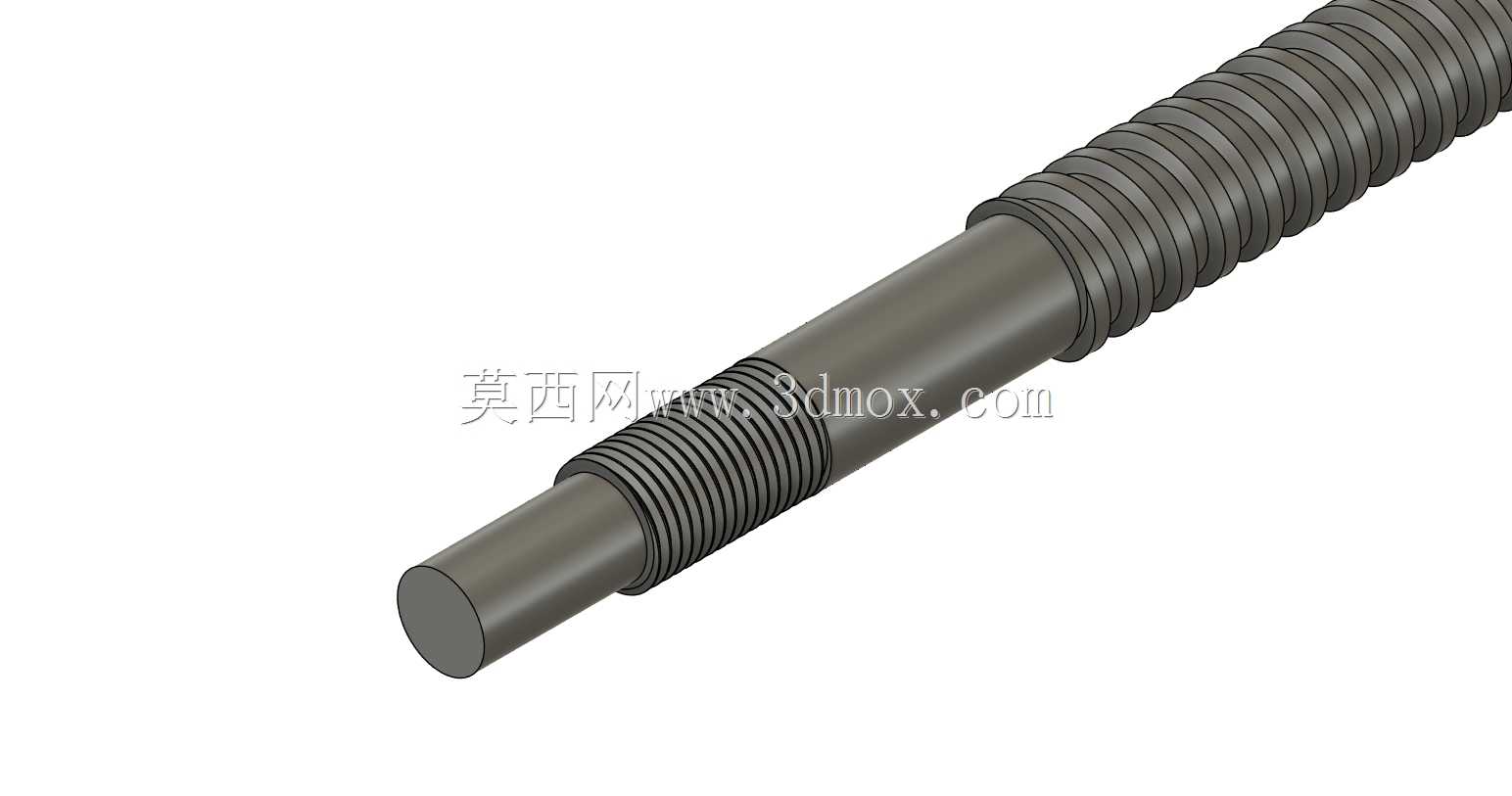 SFU1204球螺钉(Fusion 360型号) - 可自定义