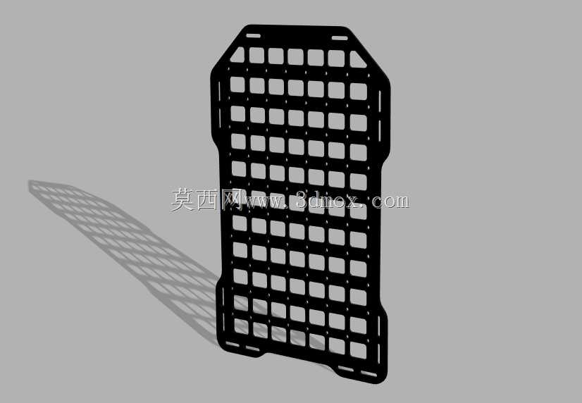 大型 MOLLE 面板可安装在汽车座椅、背包和战术背心的背面。