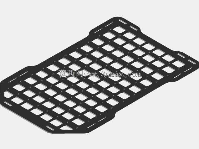大型 MOLLE 面板可安装在汽车座椅、背包和战术背心的背面。