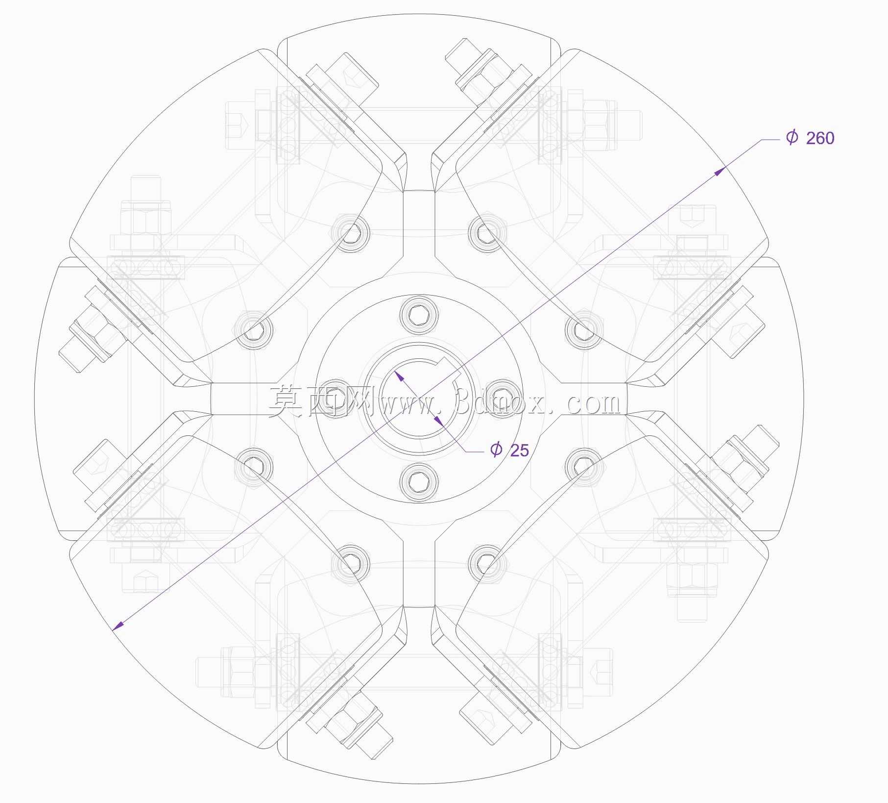 Omni Wheel 250mm