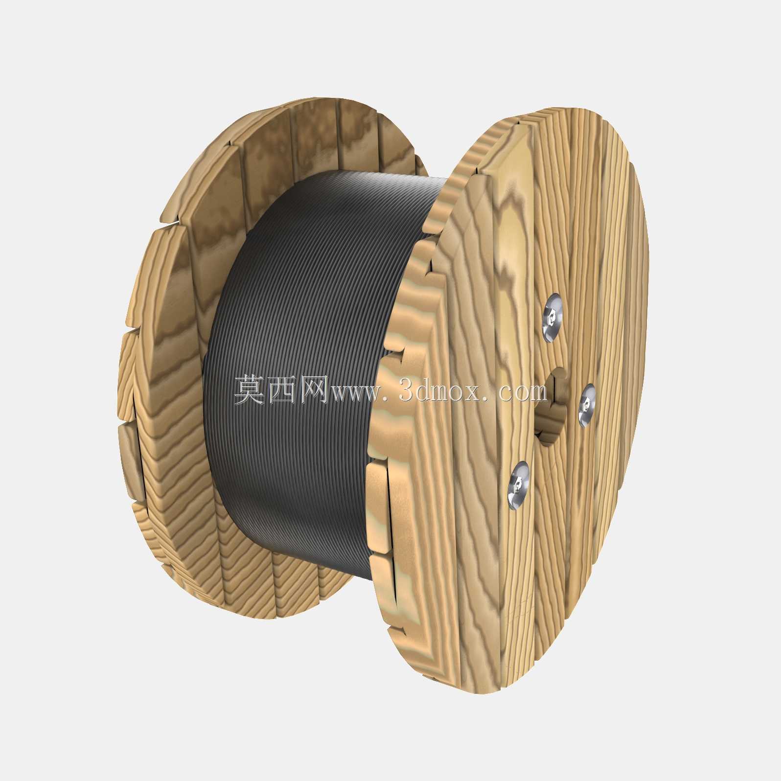  Bobina de Madeira para fibra optica 