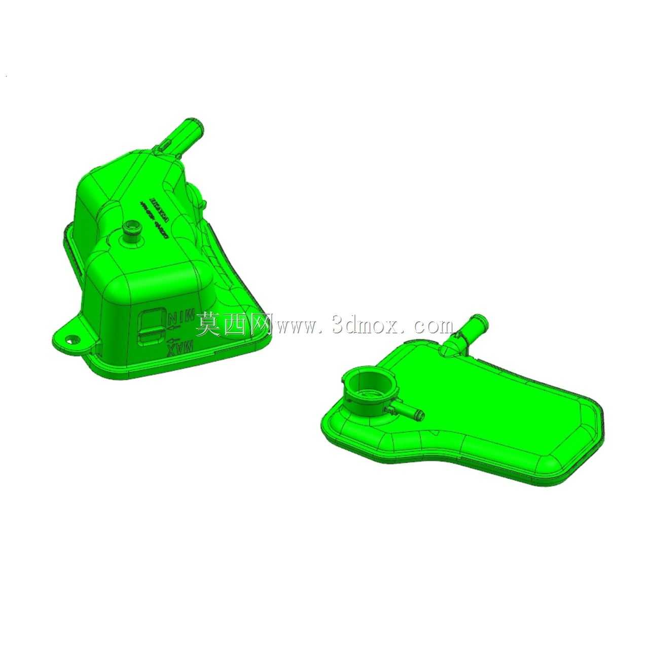 汽车水瓶的注射模具设计计划-053
