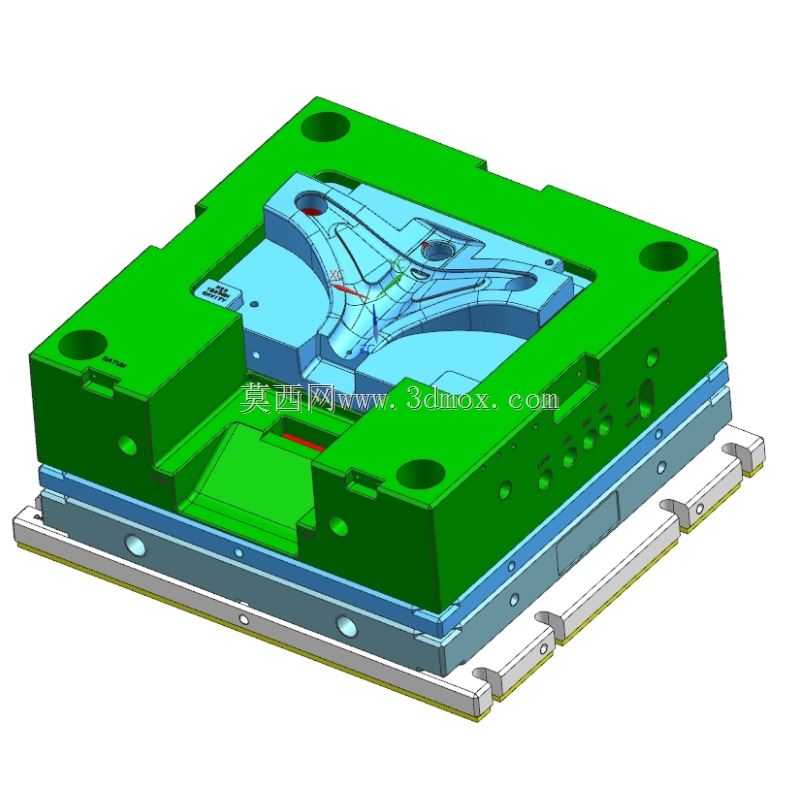 汽车结构件注塑模具设计案例-051