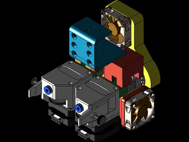 BMG双hotend 3D打印机