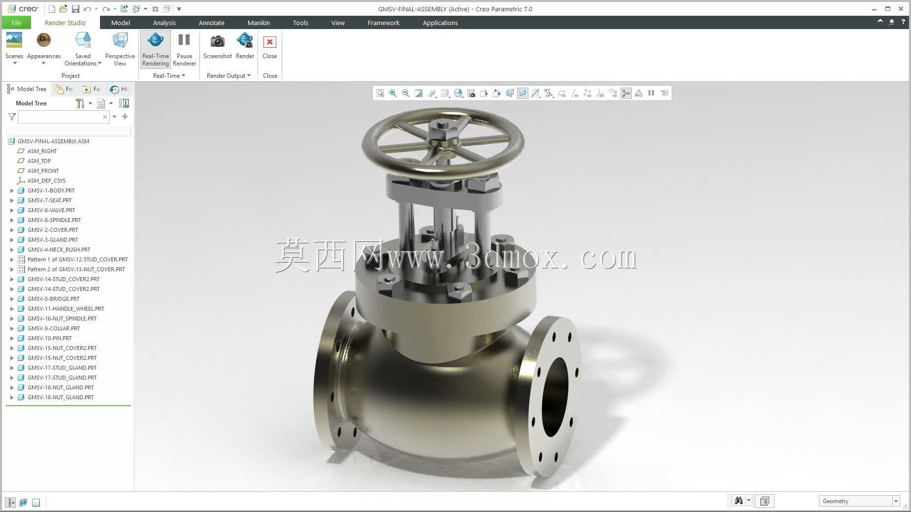  Creo PTC�е�Robinet Realizat 