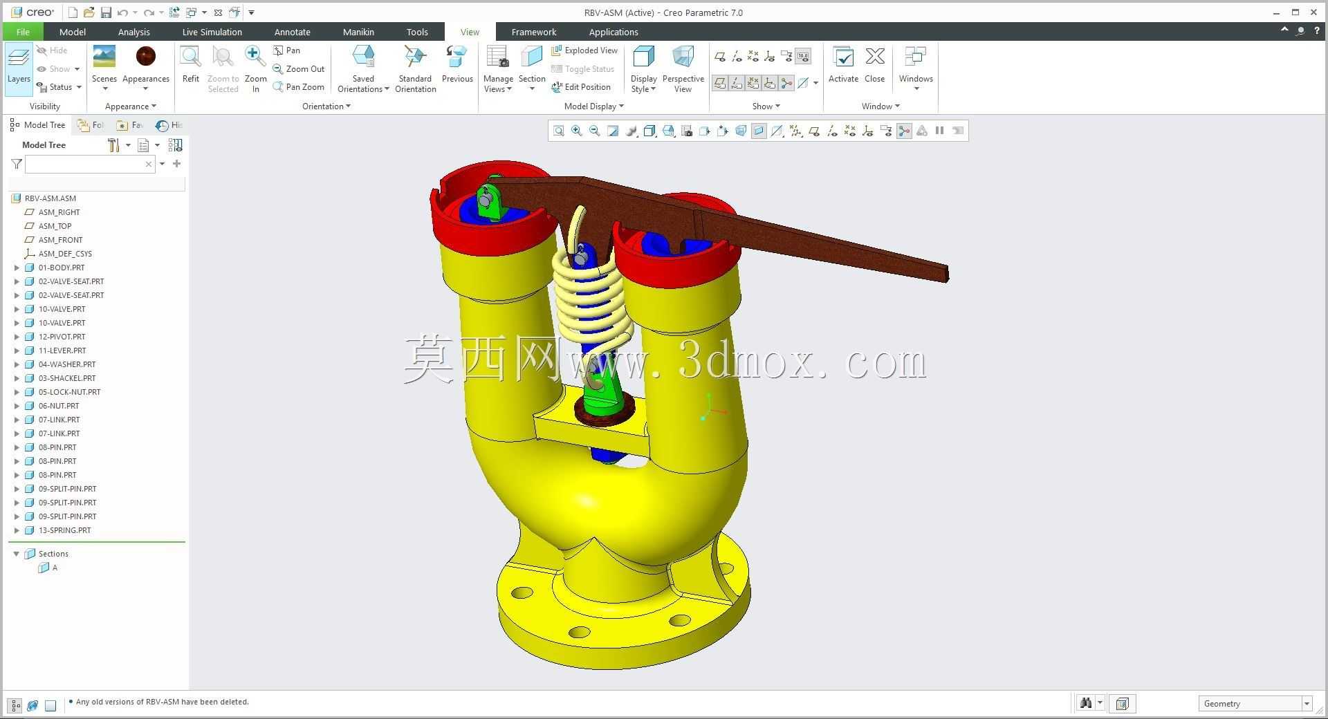 Creo PTC �еİ�ȫ��ʵ��