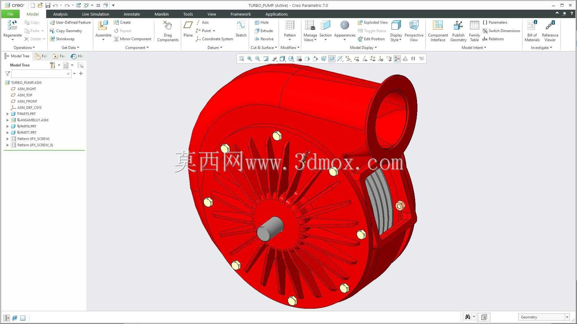  Creo PTC�е�Pompa Realizata 