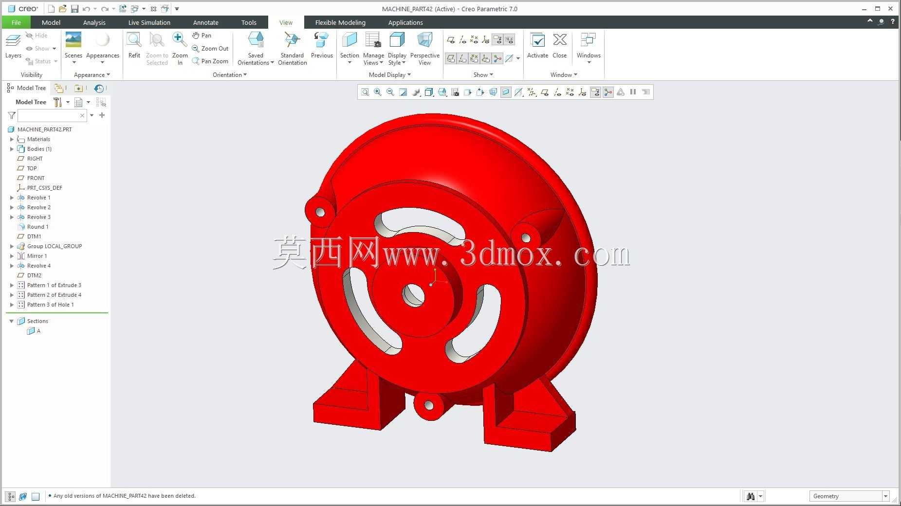  Modele 3D��CREO PTC��ʵ��