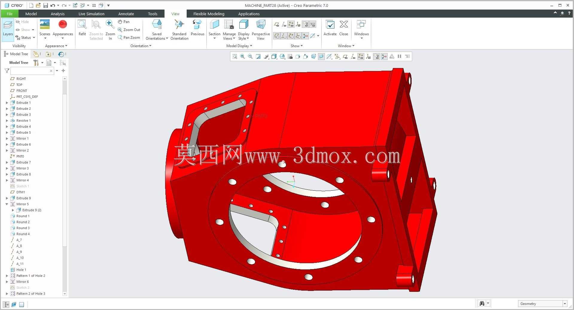  Modele 3D��CREO PTC��ʵ��