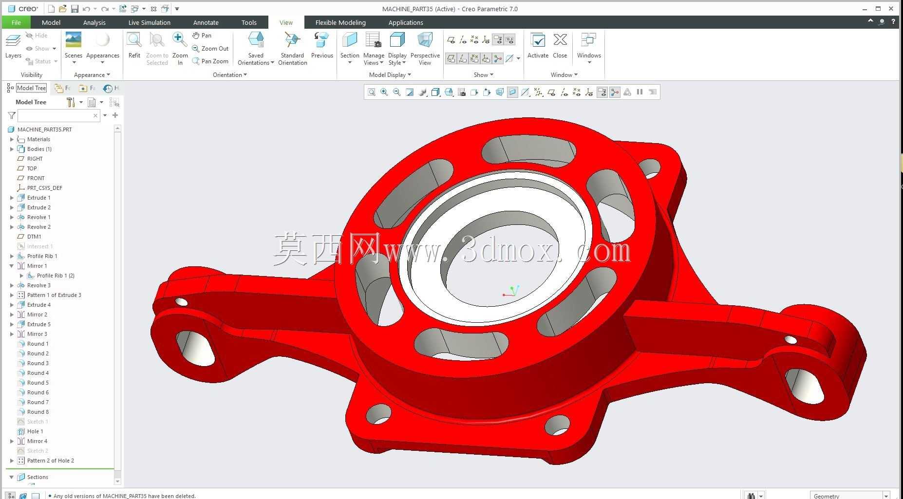  Modele 3D��CREO PTC��ʵ��