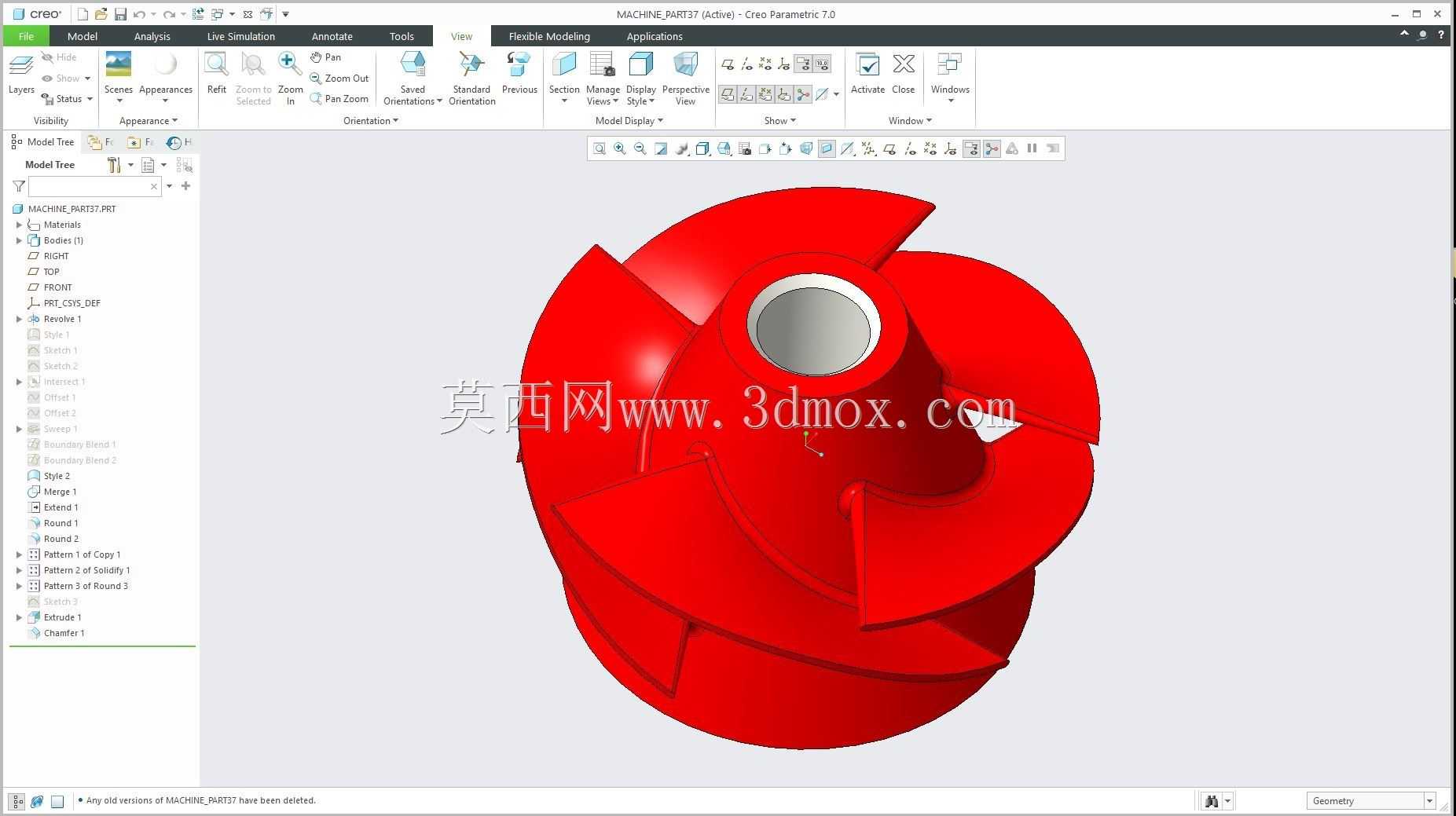  Modele 3D��CREO PTC��ʵ��