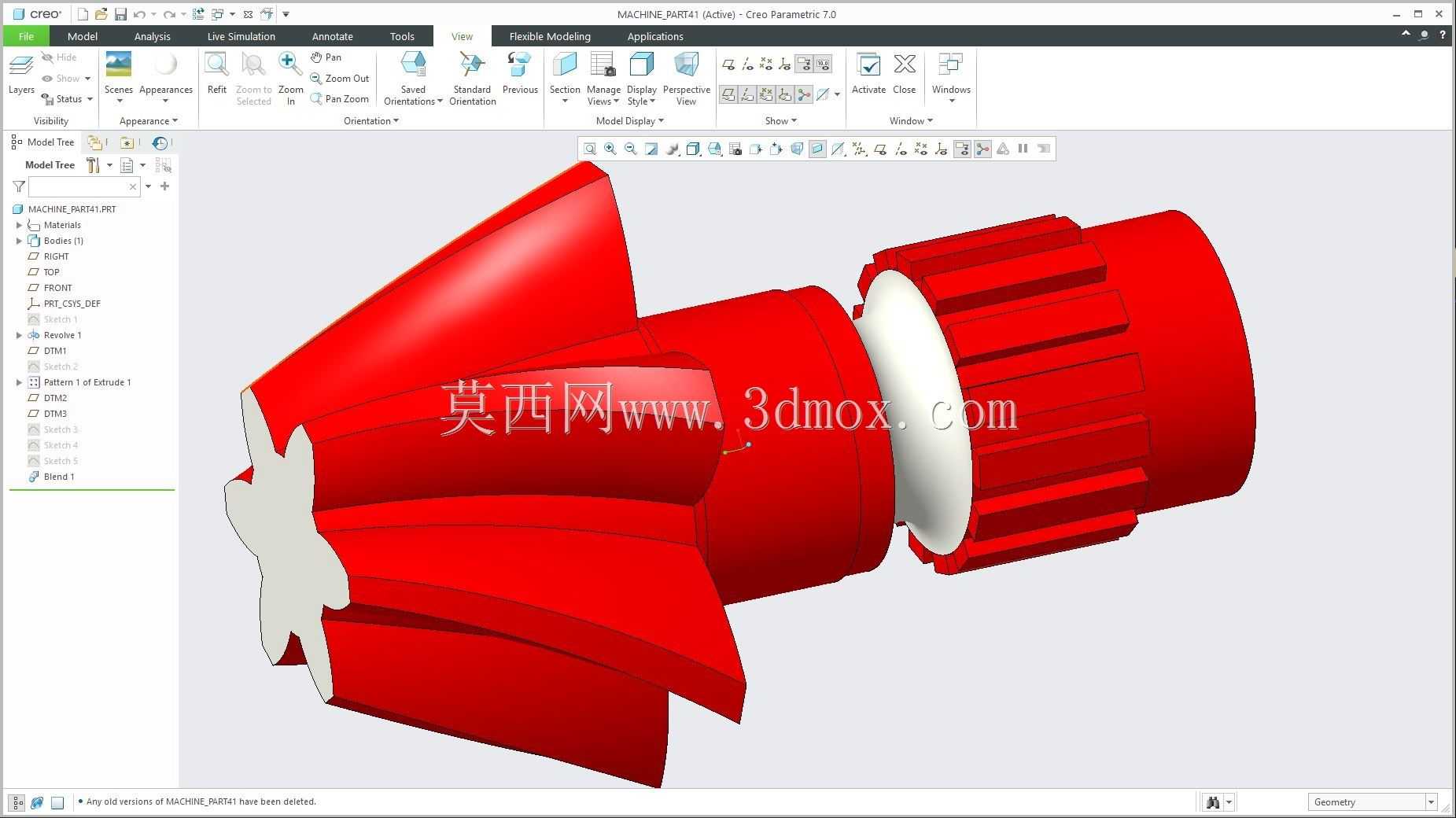  Modele 3D��CREO PTC��ʵ��