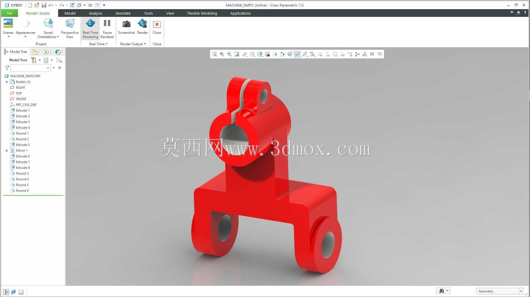  Modele 3D��CREO PTC��ʵ��