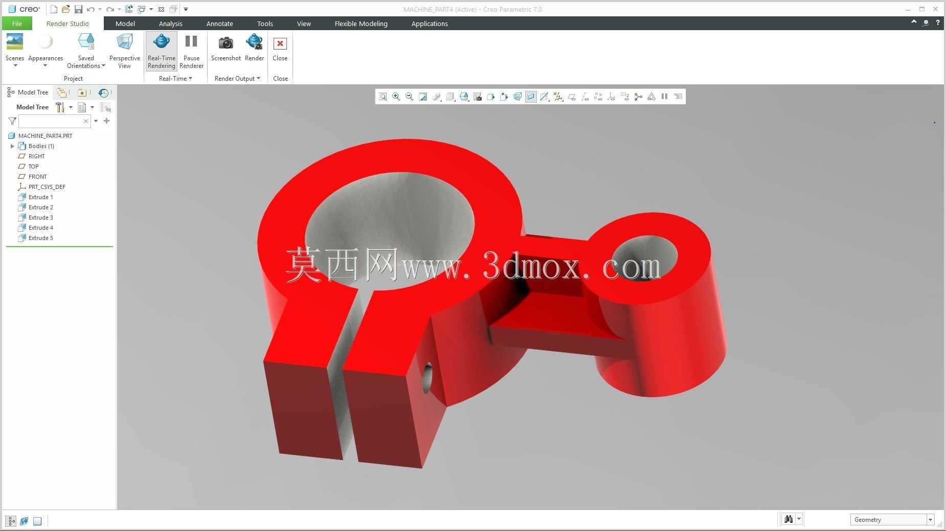 Modele 3D��CREO PTC��ʵ��