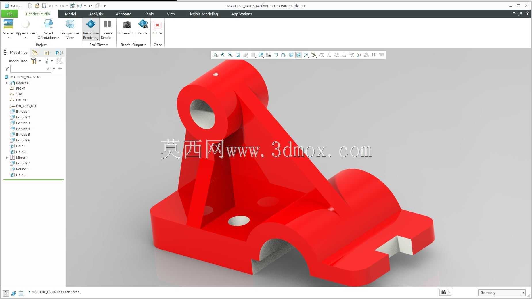  Modele 3D��CREO PTC��ʵ��