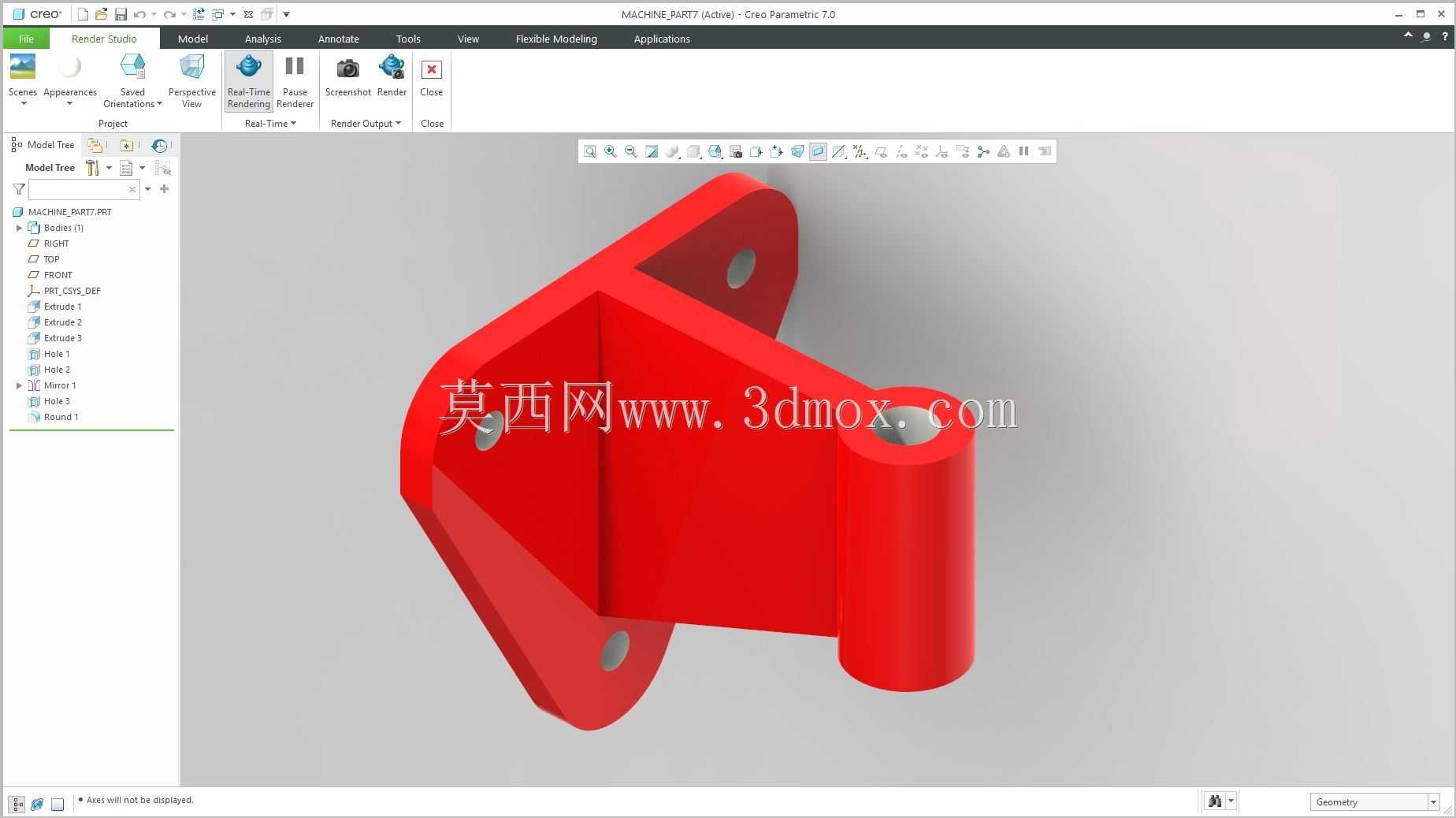  Modele 3D��CREO PTC��ʵ��