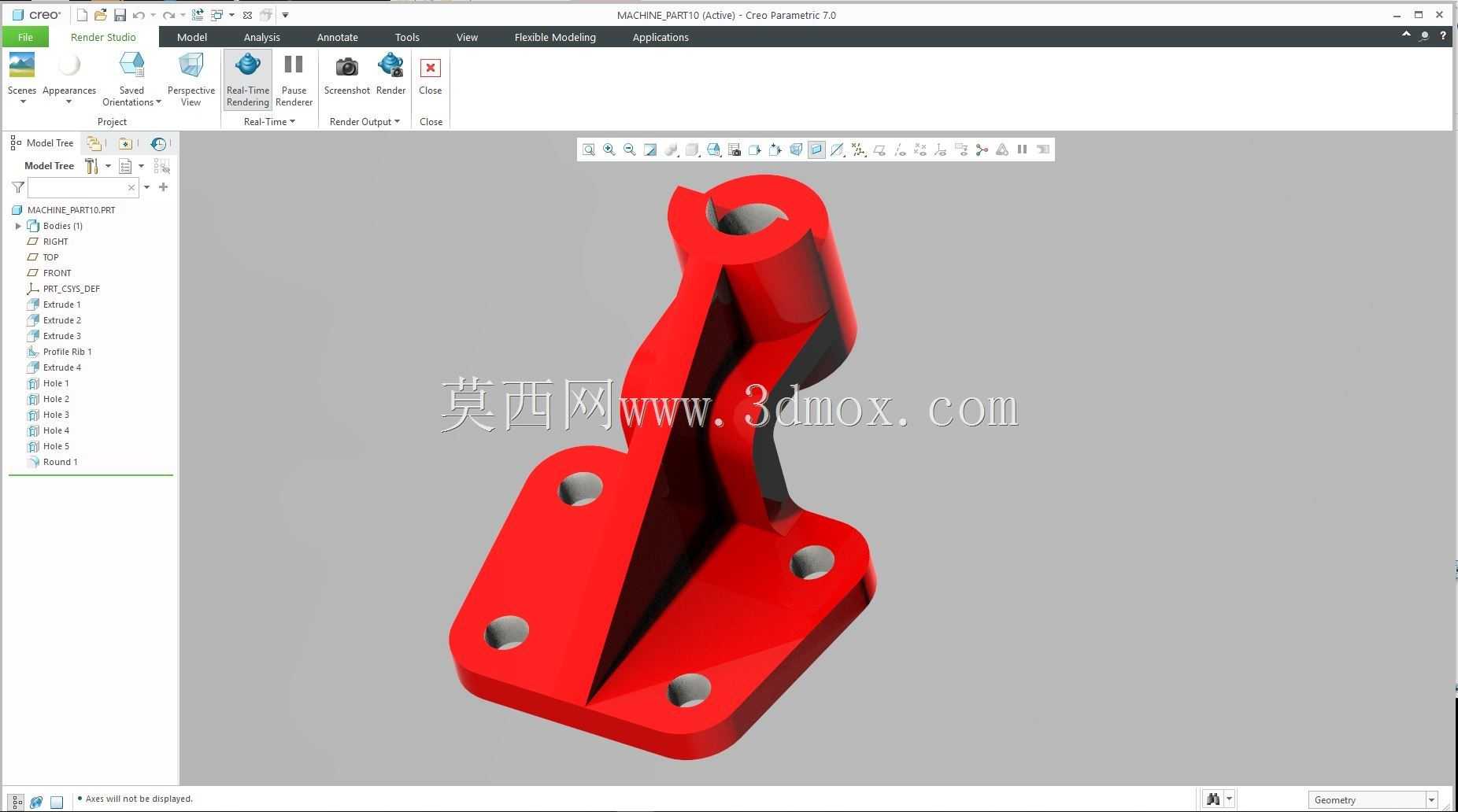  Modele 3D��CREO PTC��ʵ��