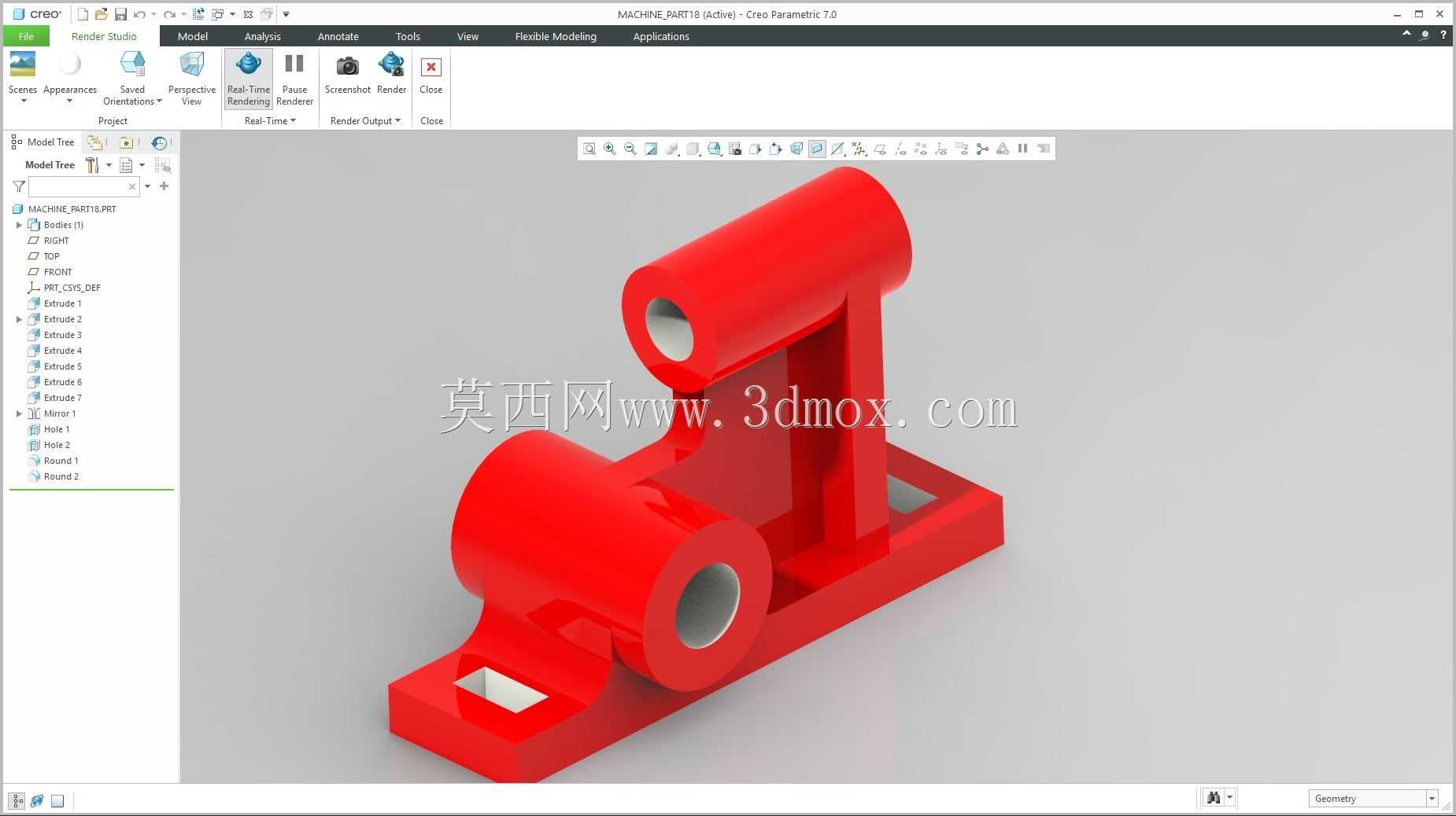  Modele 3D��CREO PTC��ʵ��