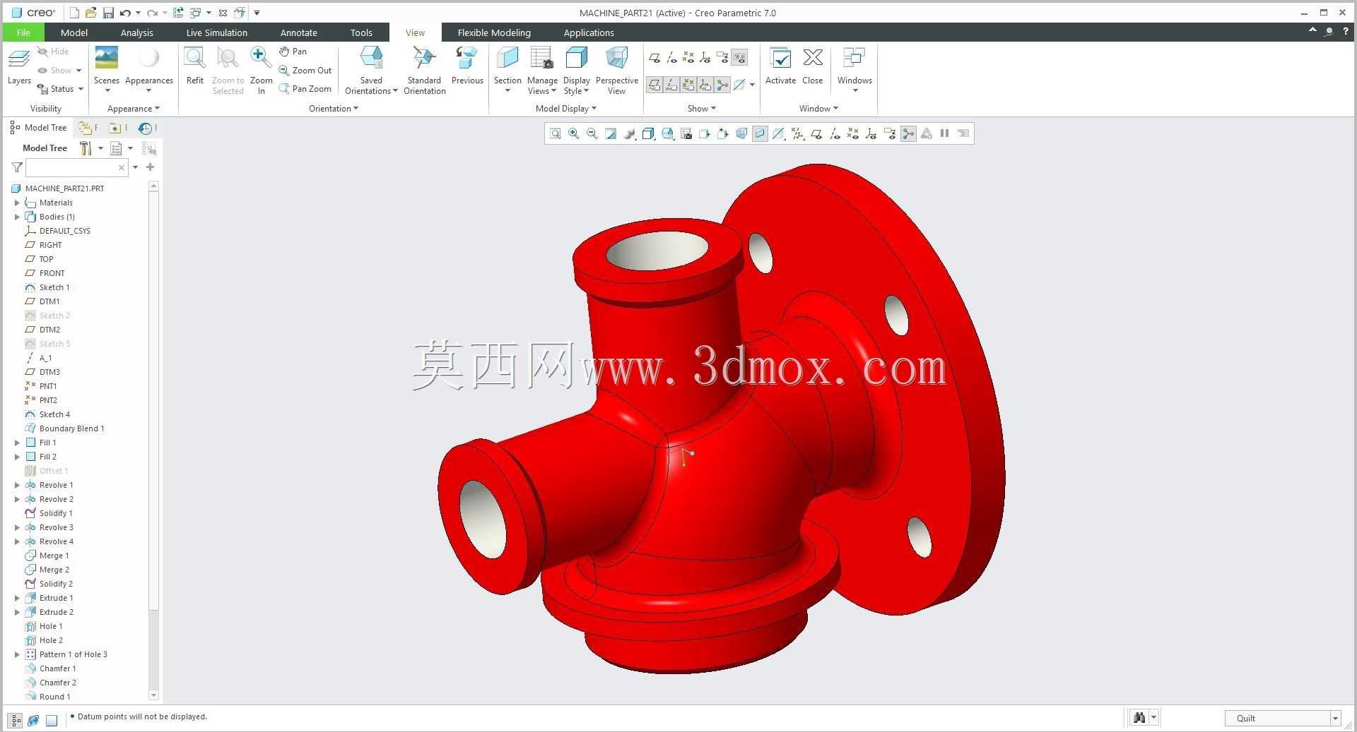  Modele 3D��CREO PTC��ʵ��
