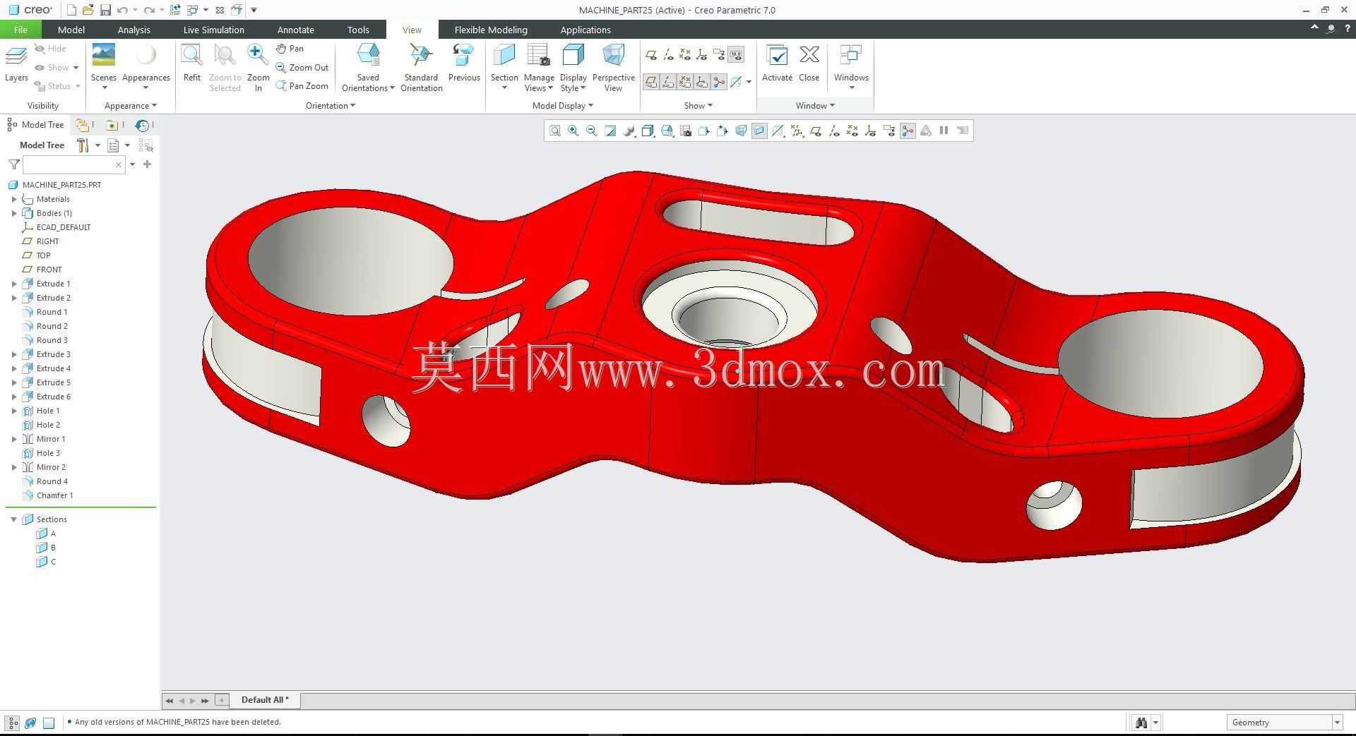  Modele 3D��CREO PTC��ʵ��