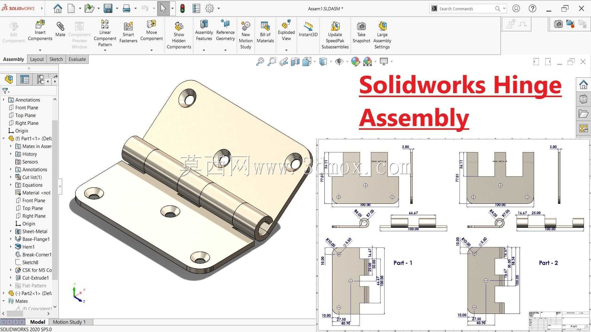 SolidWorks �е��ӽ���������װ��