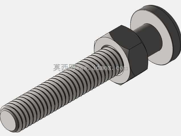 M6 x 1.0 螺母和螺栓