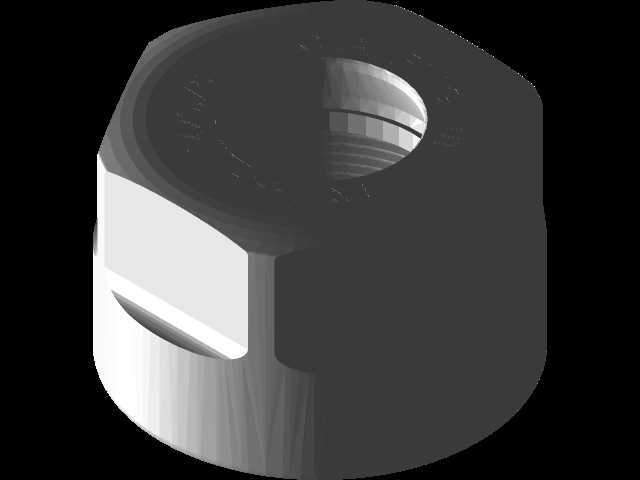 Proma 制造的 CNC ER11 螺母