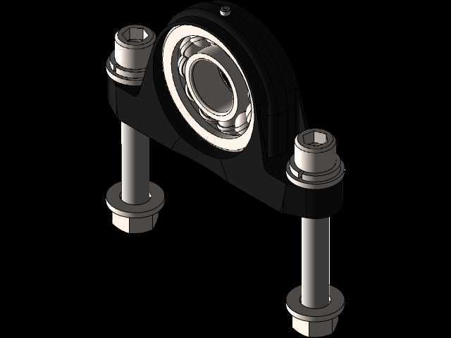 Chumacera con rodamiento skf 7305