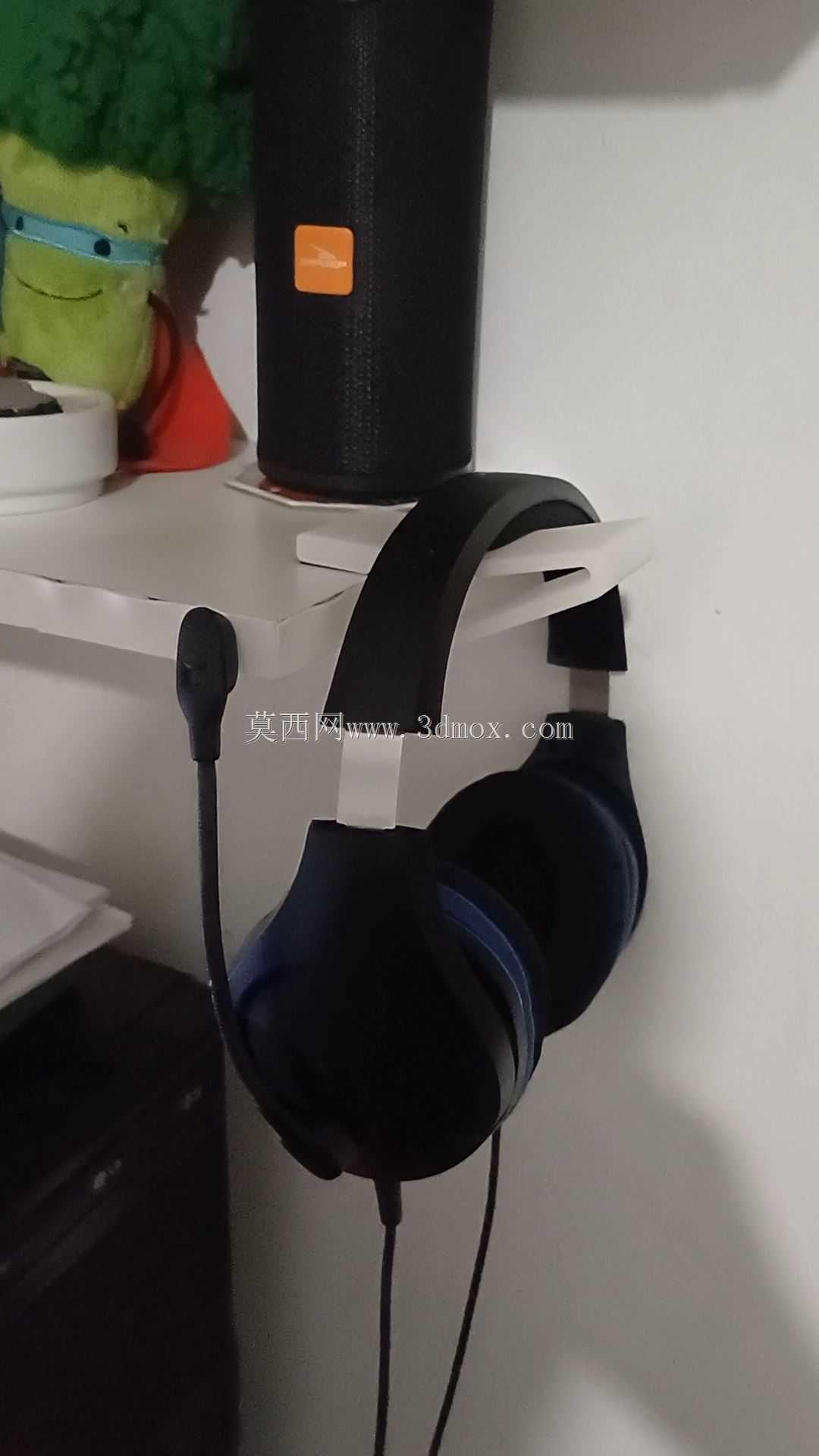 耳机挂架(Suporte para耳机para prateleira de 15mm)