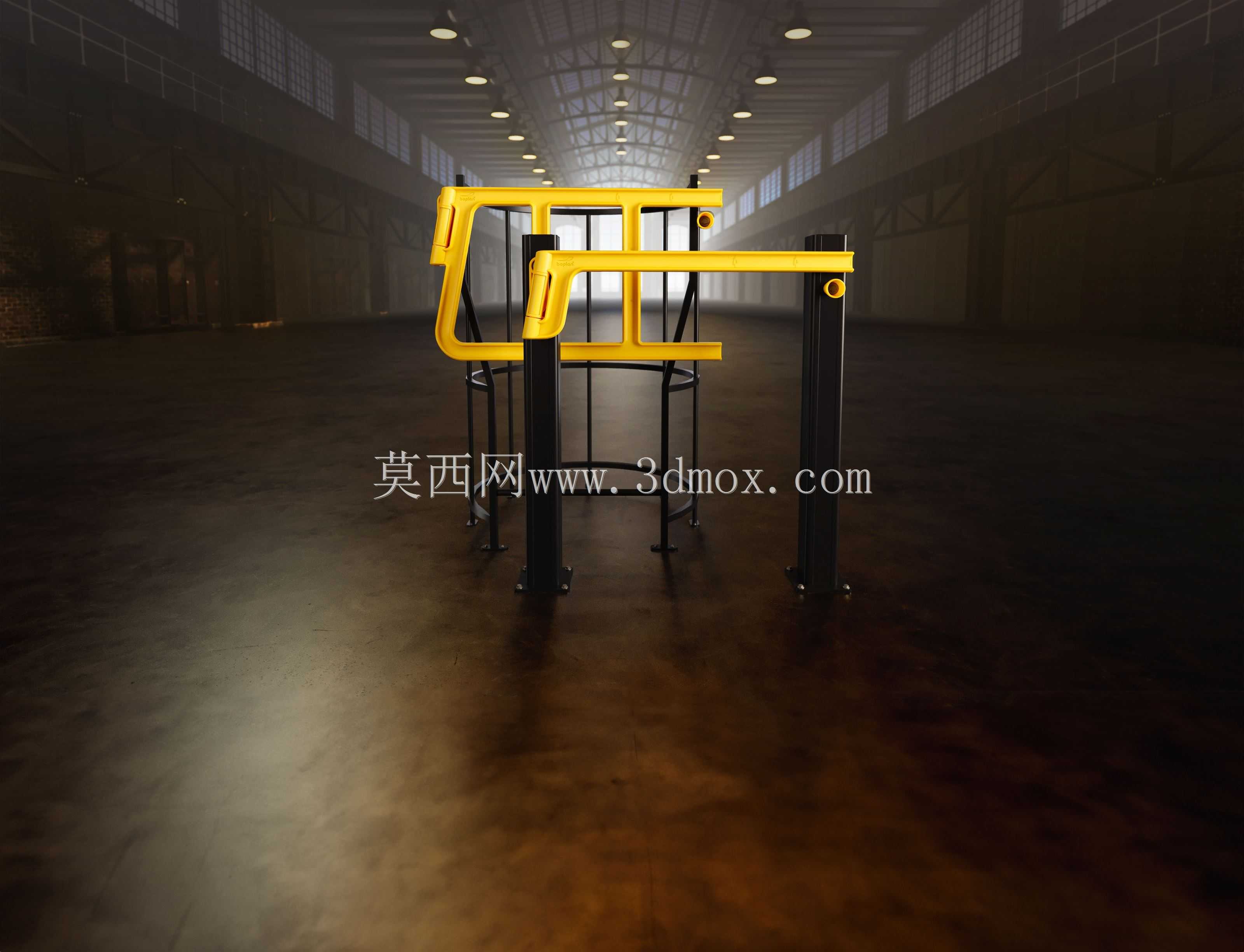 单轴门