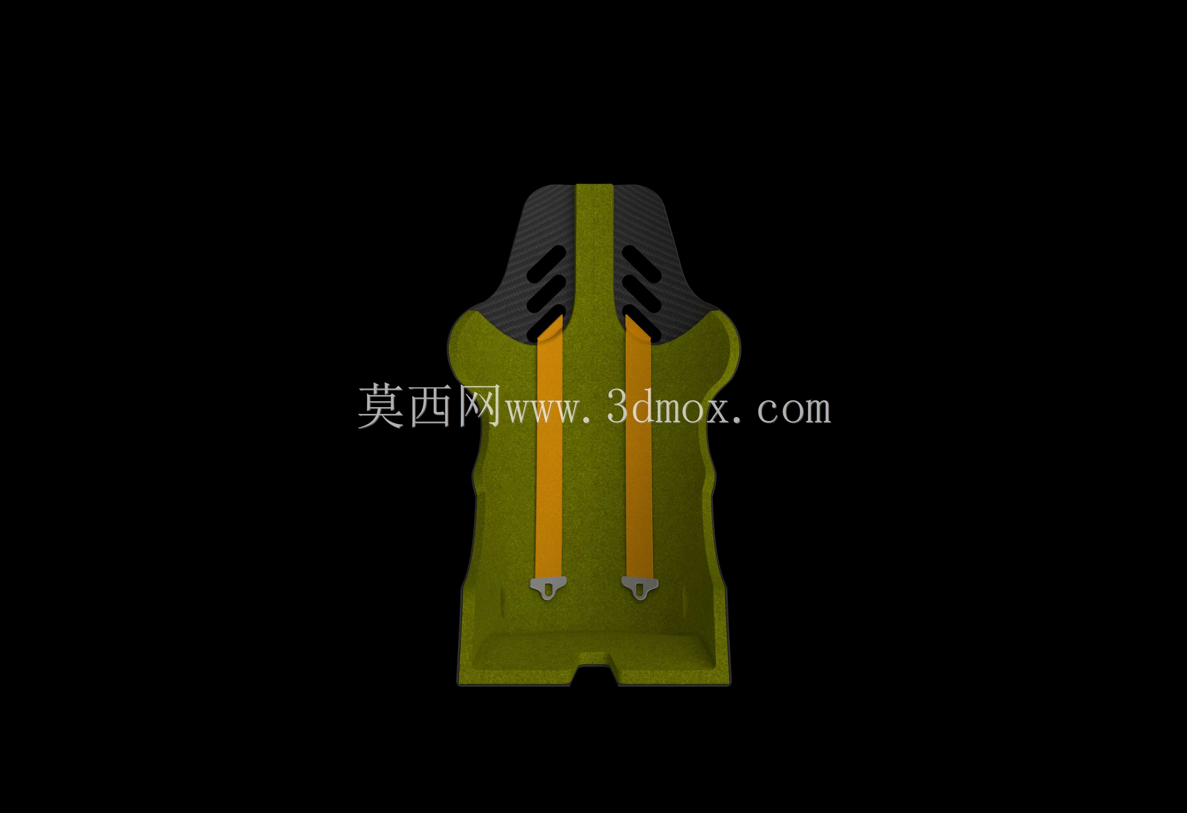 碳纤维桶形座椅