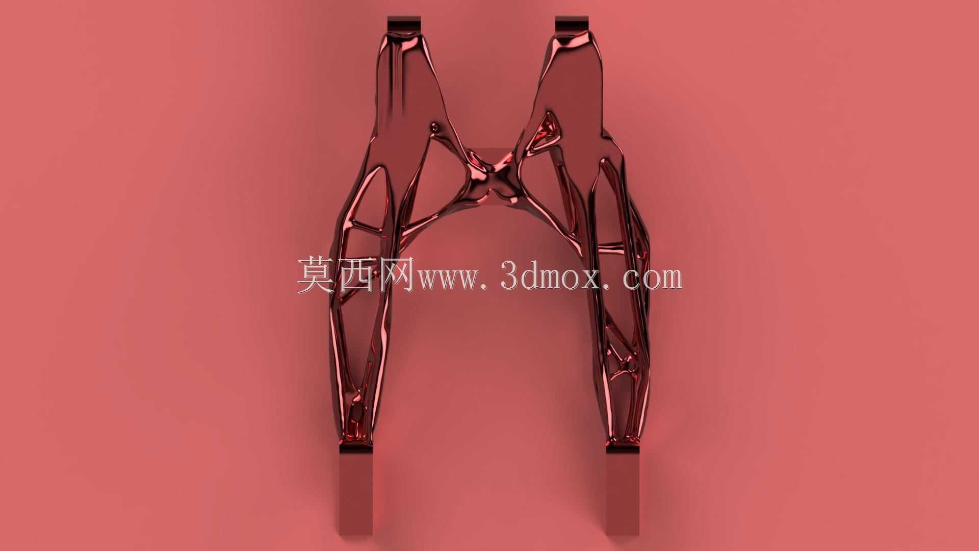 采用生成设计技术的摩托车模型