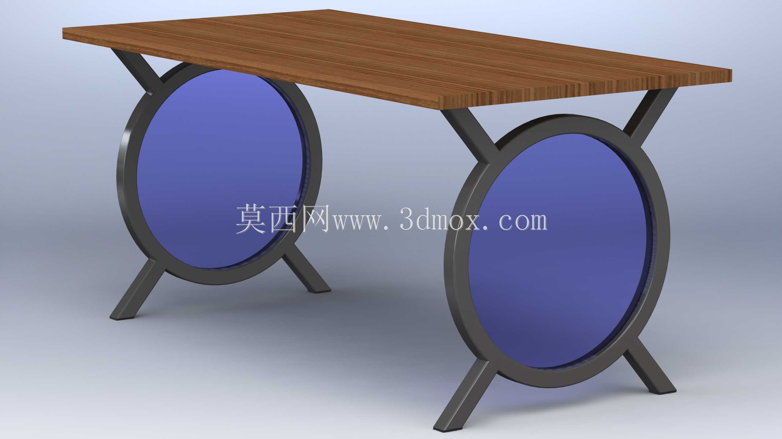 Desk 09 - 360° 弧形管脚