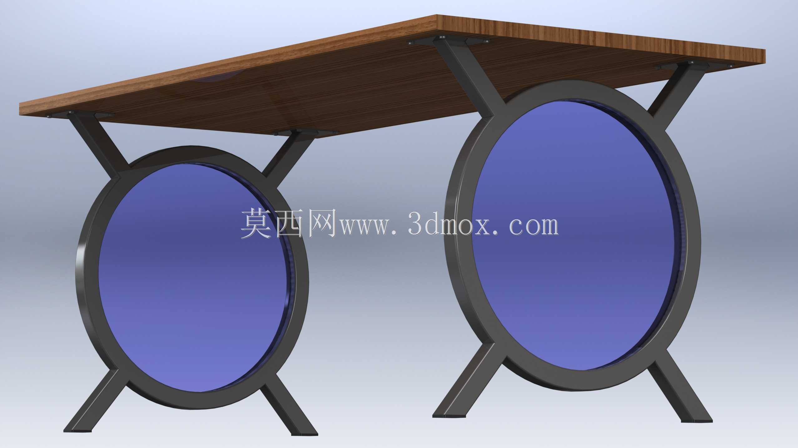 Desk 09 - 360° 弧形管脚