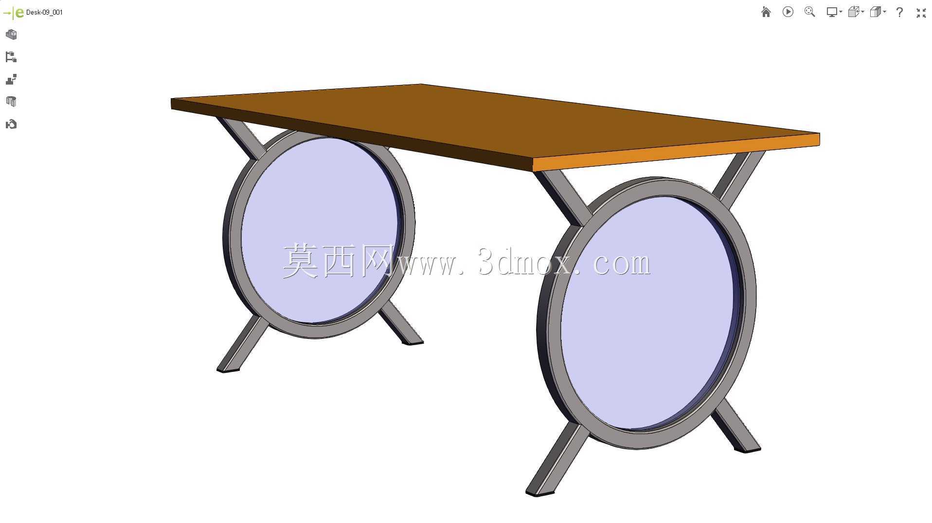 Desk 09 - 360° 弧形管脚