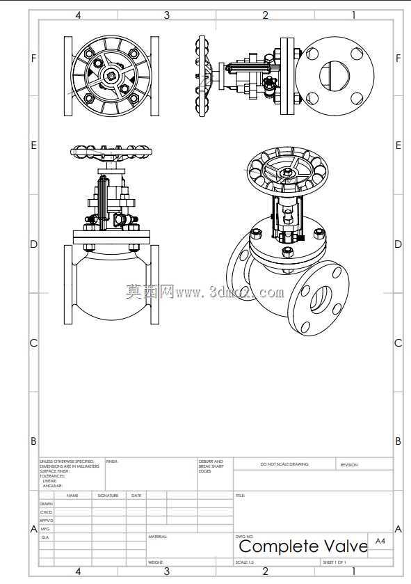 ������ʵ�ߴ�Ľ�ֹ�� 3D ģ��